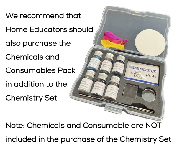 Chemistry Set for High School (Includes Introductory Course as downloadable pdf)