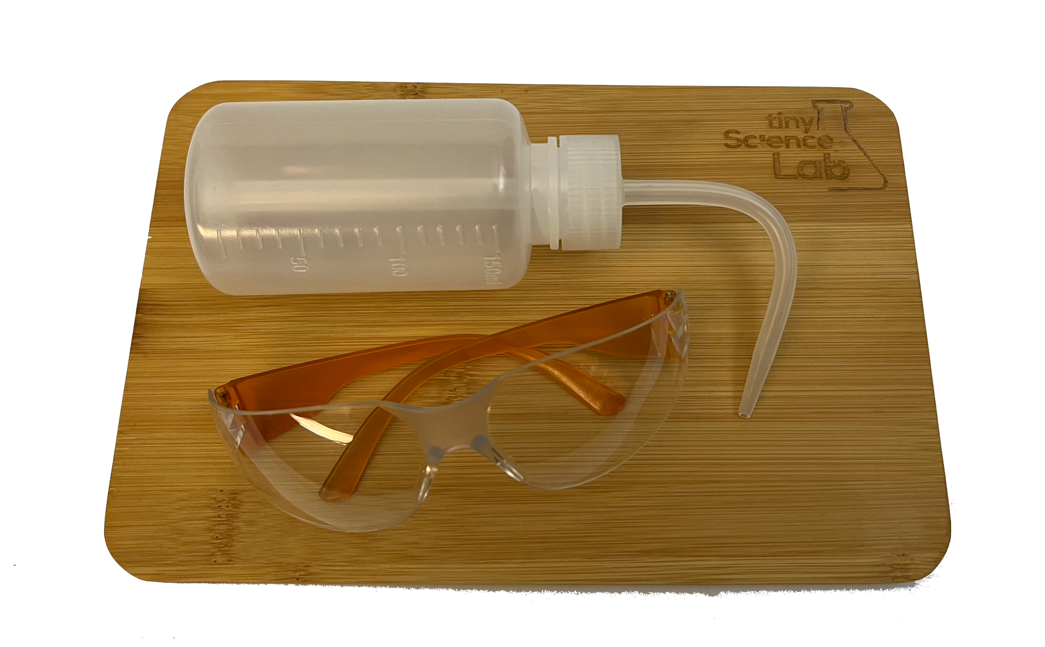 Bundle includes Table Protector, Wash Bottle and Safety Glasses